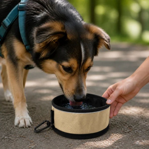 HiDREAM Foldable Nylon Travel Bowl