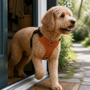 Soft Plush Dog Harness