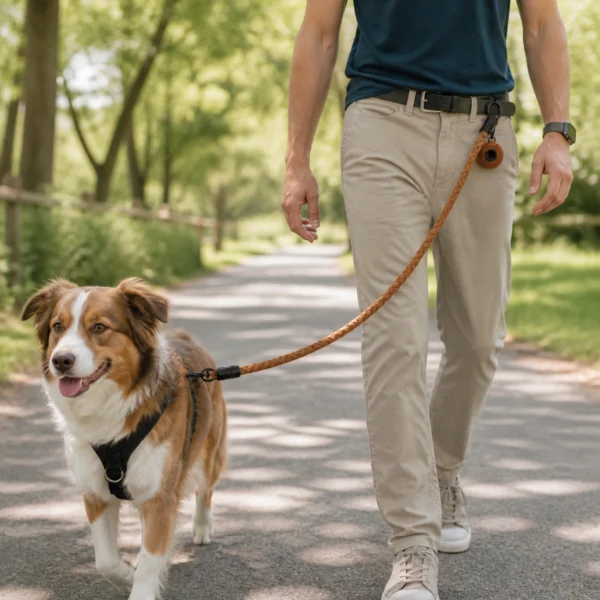 HiDREAM Convertible Plush Rope Leash