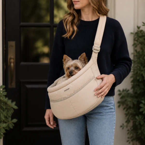 HiDREAM Soft Fufu Pet Crossbody Bag