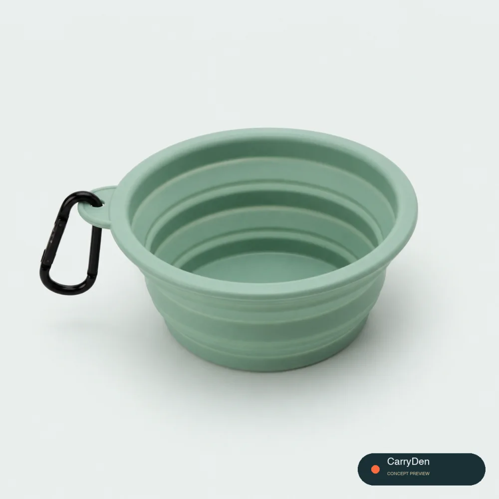 Foldable Silicone Travel Bowl