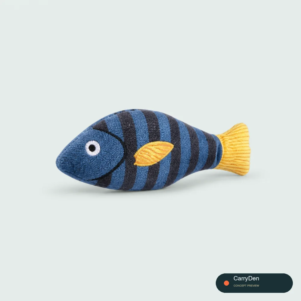 Catnip Fish Toy