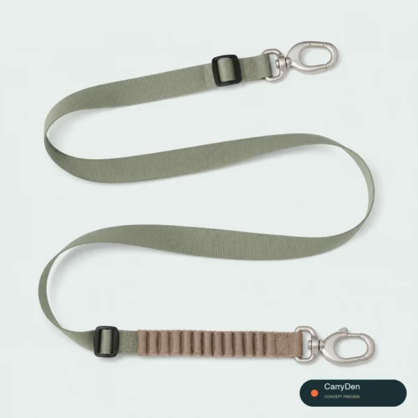 HiDREAM Double-Ended Bungee Dog Leash