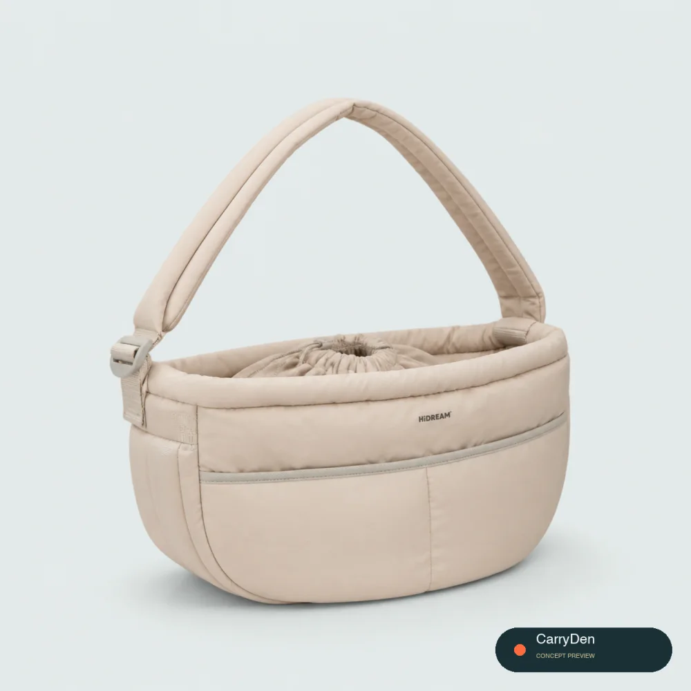 Soft Fufu Pet Crossbody Bag