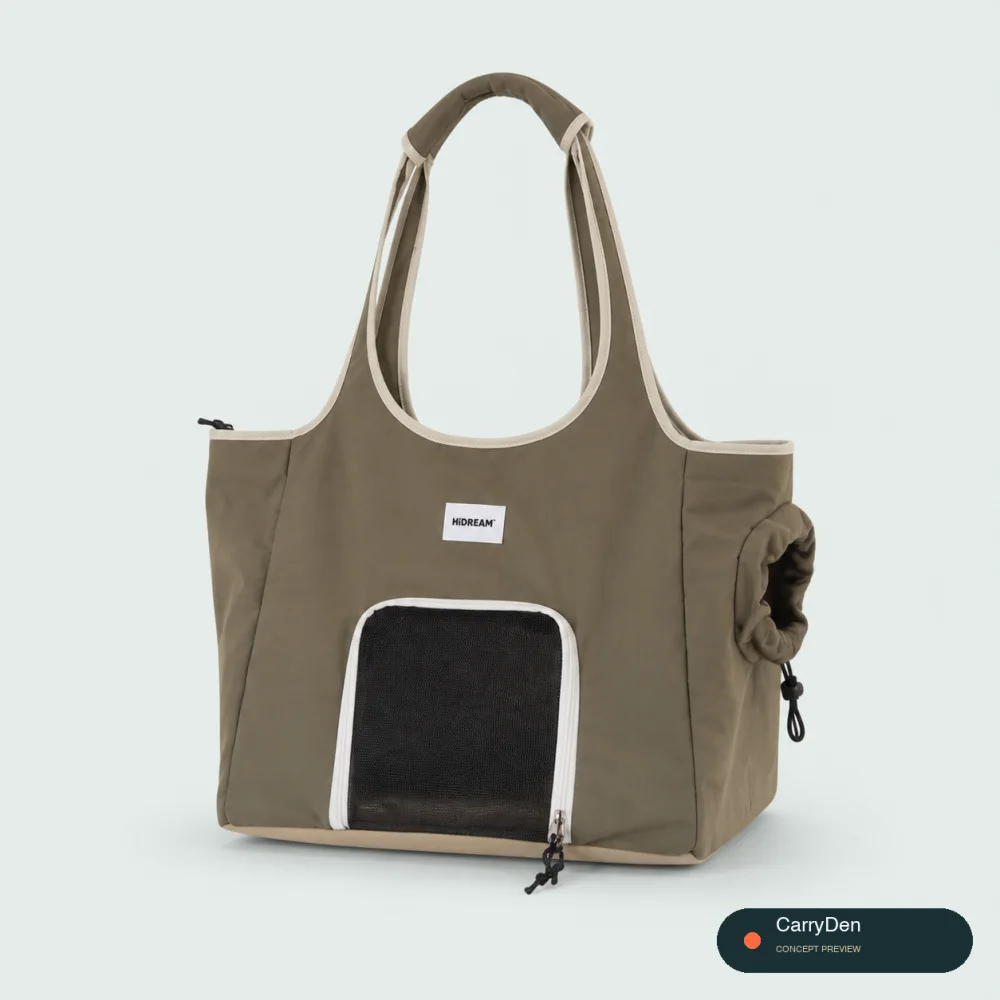Nylon Single-Shoulder Pet Tote